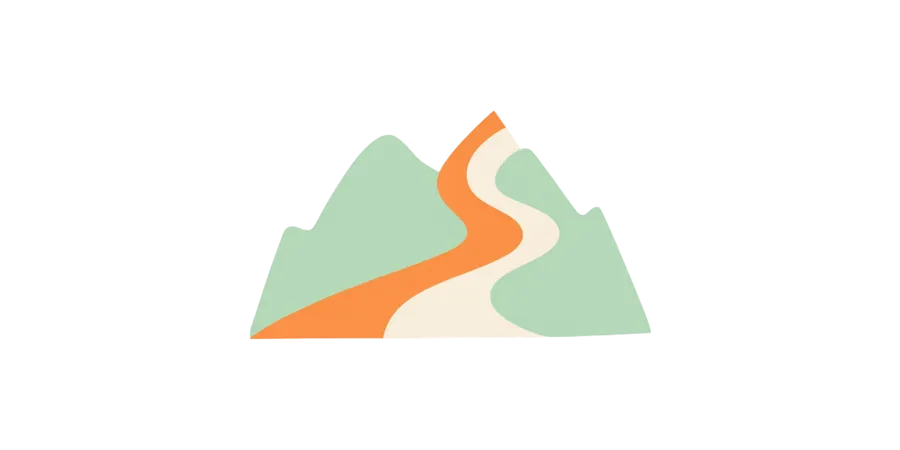 En logo med svart bakgrunn