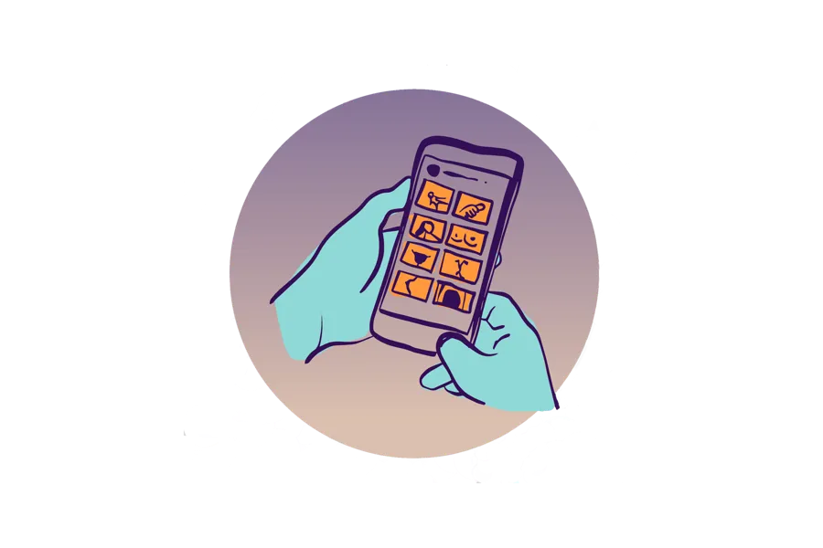 Telefon illustrasjon